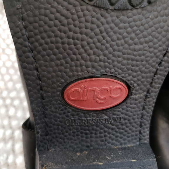 DINGO REV UP ZIPPER MOTORCYCLE BOOTS - SQUARE TOE 11.5D - Picture 10 of 11